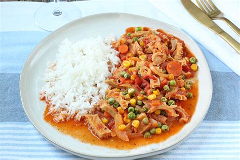 Ingredientes para guatitas a la jardinera