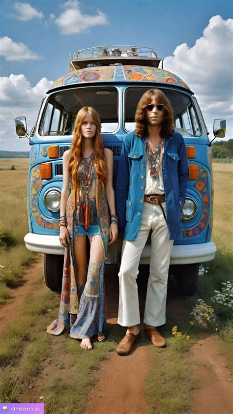 Fotografía de la moda hippie de los años 70 en Chile