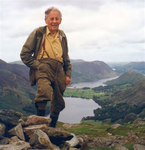 Fotografía de Donald Watson, cofundador de la Vegan Society