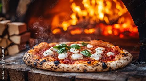 pizza de merluza recién salida del horno con aceitunas y orégano