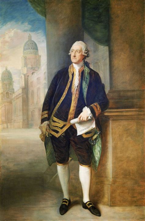 Retrato del John Montagu, IV Conde de Sándwich