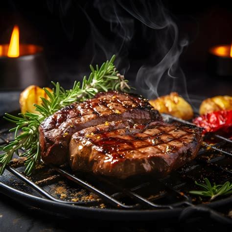 Imagen de un plato de carne a la parrilla bañado en una salsa barbacoa brillante y espesa
