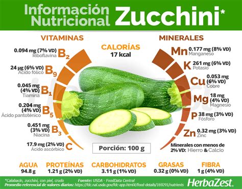 Infografía: Propiedades nutricionales del zapallito verde