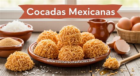 Foto de cocadas terminadas, decoradas y listas para servir