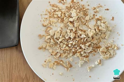 Imagen de galletas de soda trituradas o molidas