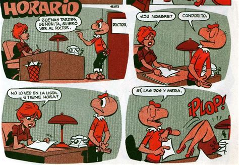 Caricatura de Condorito cometiendo un error o en una situación complicada.