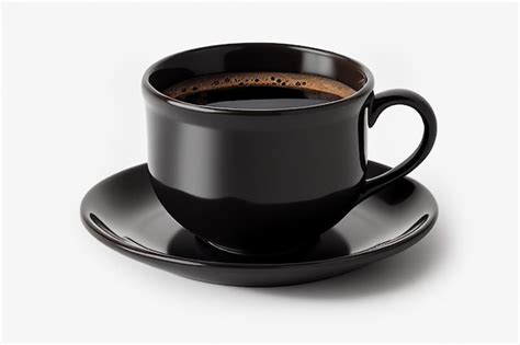 Taza de café negro espolvoreado con canela.