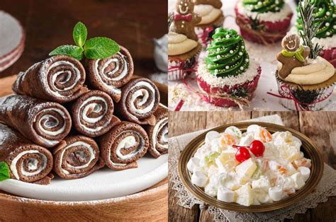 Infografía: Ideas para presentar postres navideños de forma atractiva