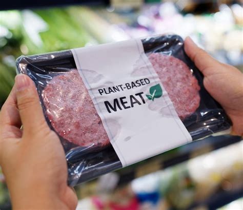 Tienda de Carnes Plant Based o productos en exhibición