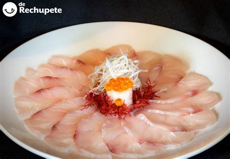 Ejemplos de cortes de sashimi (hirazukuri, usuzukuri, kakuzukuri)