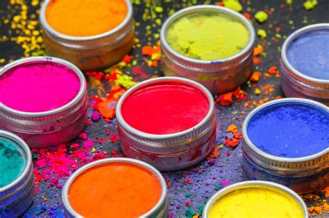 Esquema de diferentes tipos de colorantes comestibles y sus usos recomendados