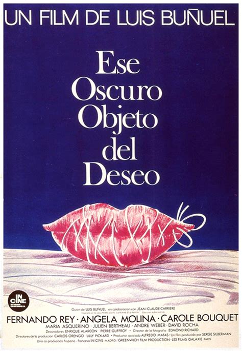 Cartel promocional de 'Ese oscuro objeto del deseo'