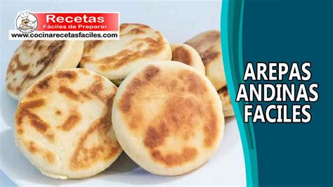 Infografía detallada de los pasos para hacer arepas andinas