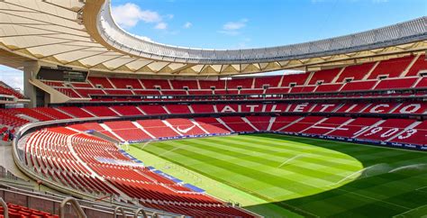 Imagen del Estadio Metropolitano (Vicente Calderón) del Atlético de Madrid.