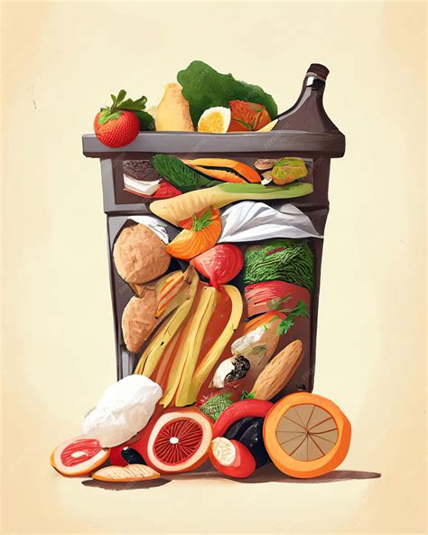 imagen de alimentos siendo desechados por confusión de fechas