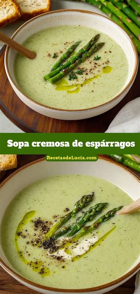Proceso de preparación de la base cremosa de espárragos