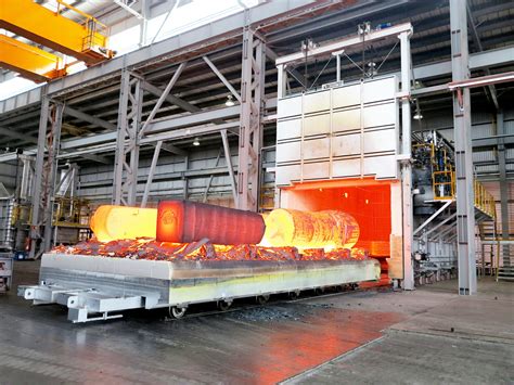 Horno tipo carro para industria de metales con énfasis en el rango de temperatura
