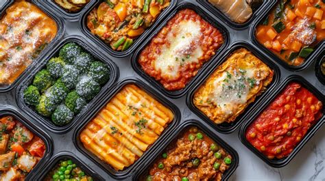 infografía que muestre la evolución histórica de los platos preparados, desde las conservas hasta las comidas de microondas.