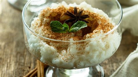 Fotografía de un delicioso Arroz con Dulce tradicional
