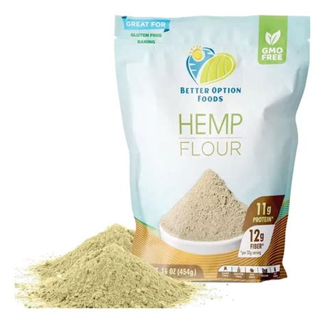 Foto de productos horneados hechos con harina de cáñamo