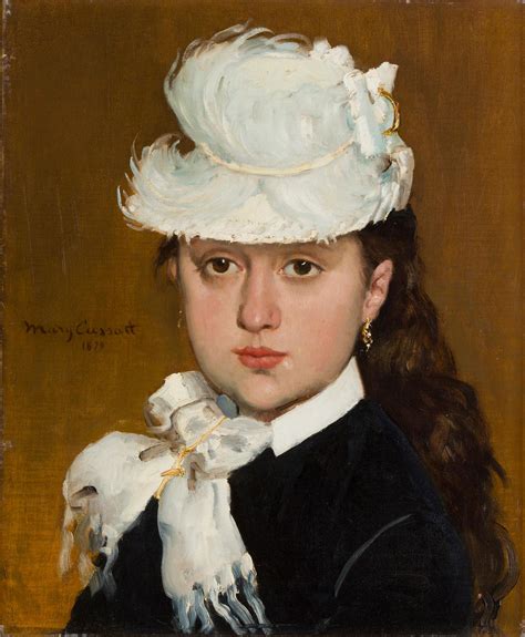 Mary Cassatt de joven, retrato o foto