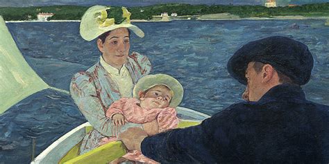 Pintura de Mary Cassatt exhibida en el Salón de París