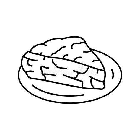 Ilustración de la tortilla española como icono gastronómico