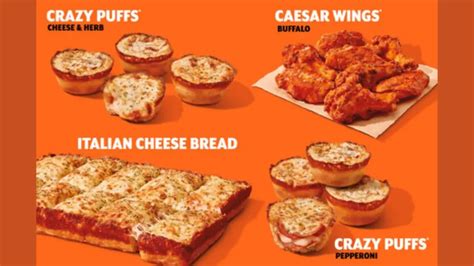 Foto de diferentes pizzas de Little Caesars