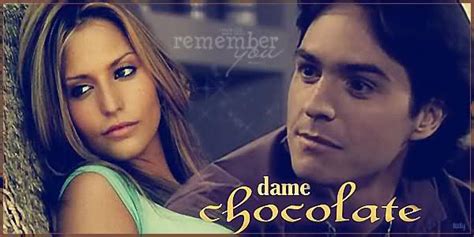 Portada de la telenovela Dame Chocolate con sus protagonistas