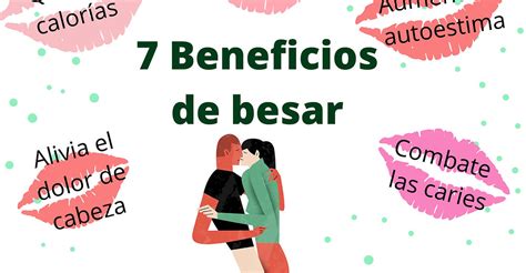 Infografía sobre curiosidades y beneficios de besar