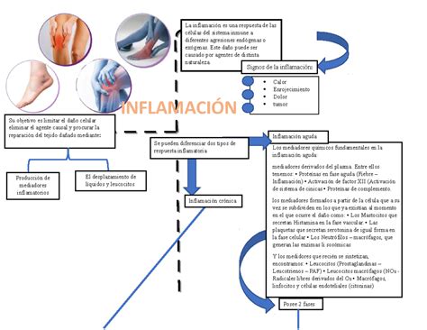 Esquema de cómo el frío actúa sobre la inflamación y los vasos sanguíneos para aliviar el dolor