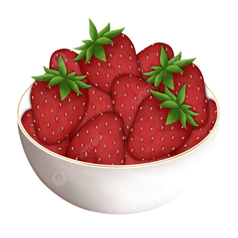 Ilustración de fresas troceadas en un bol con azúcar y limón