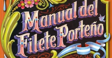Esquema de las principales características del fileteado porteño