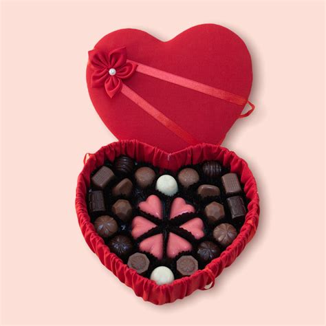Bombones en forma de corazón