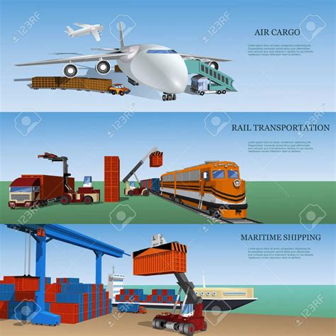 Infografía comparativa de los medios de transporte (terrestre, aéreo, marítimo) para productos perecederos