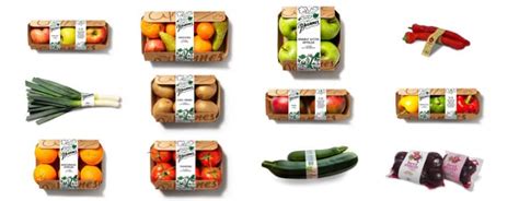 Galería de imágenes con diferentes tipos de embalaje para frutas y verduras