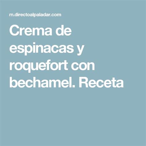 ingredientes para crema de espinacas y bechamel