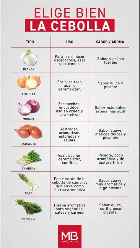 Infografía: Tipos de cebolla según la duración del día y su zona de cultivo