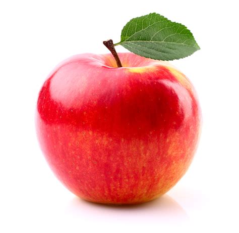 Foto de una manzana lista para comer antes de entrenar