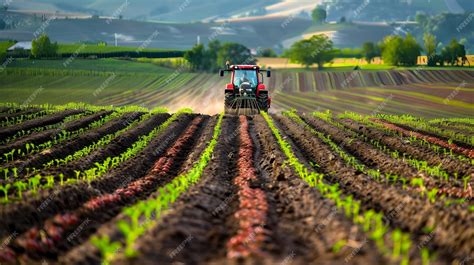 Campo de cultivo de cebollas, panorámica
