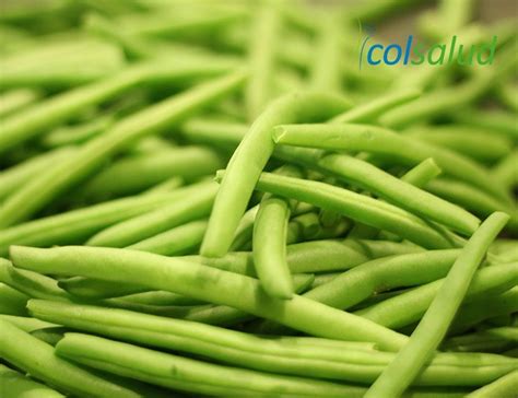 Infografía de los beneficios nutricionales de los porotos verdes