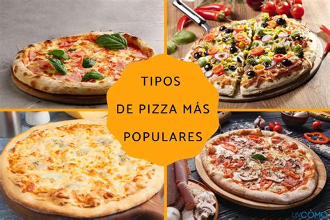 Variedad de pizzas populares