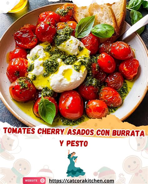 Tomates cherry asados listos para servir