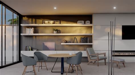 Renders o fotos de los nuevos diseños de interiores de los locales de Papa John's