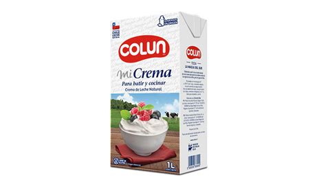 Envase de Crema Colun Regular de 1 litro