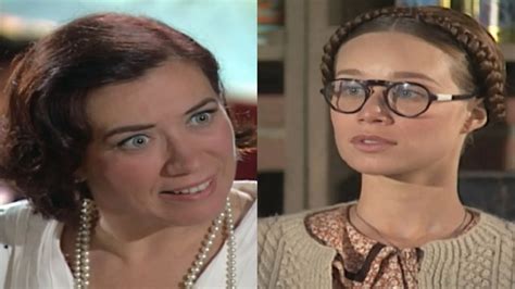 Ana Francisca (Aninha) en sus inicios en Ventura, con atuendos modestos y anteojos