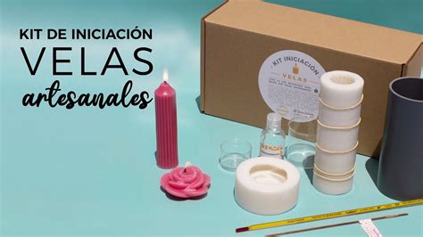 Variedad de moldes para velas artesanales incluyendo uno con forma de choclo o maíz