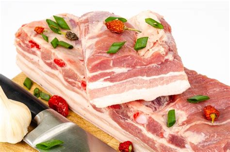 panceta de cerdo fresca para curar tocino