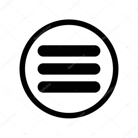 Diseño del icono de menú hamburguesa abierto y cerrado con transformación a 