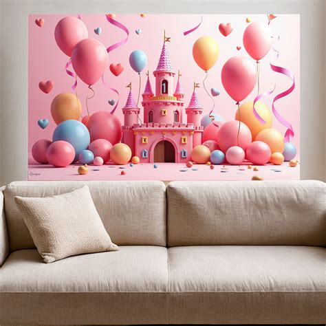 Estudio fotográfico con decorado de cumpleaños